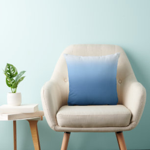 Cojín Decorativo Ombre azul costero