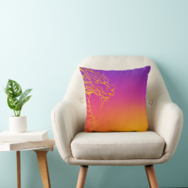 Cojín decorativo Ombre Dragon Purple Sunset