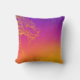 Cojín decorativo Ombre Dragon Purple Sunset