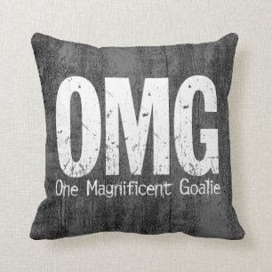 Cojín Decorativo OMG: Un magnífico arquero (hockey)