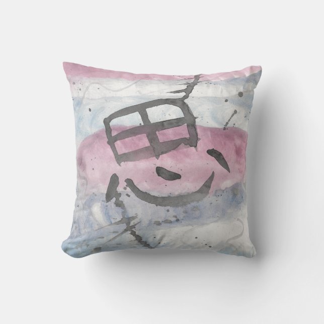 Cojín Decorativo Omo (Pensado) Kanji (Anverso)