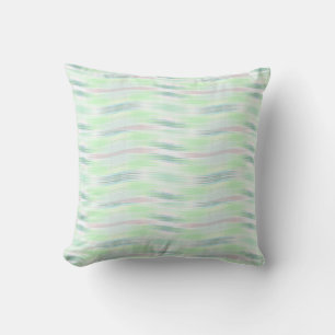 Cojín Decorativo Onda Azul Pastel