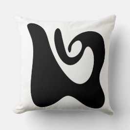 Cojín Decorativo Onda de abstracto orgánico moderno