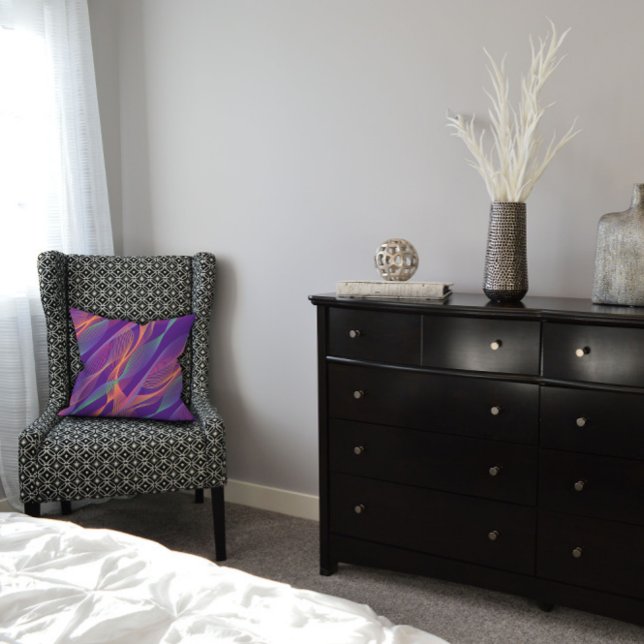 Cojín Decorativo Onda elegante de Lavender (Subido por el creador)