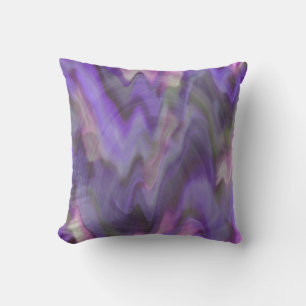 Cojín Decorativo Ondas moradas térmicas