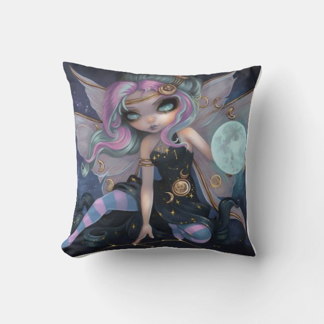 Cojín Decorativo Onyx Moonshadow Throw Pillow (Anverso)
