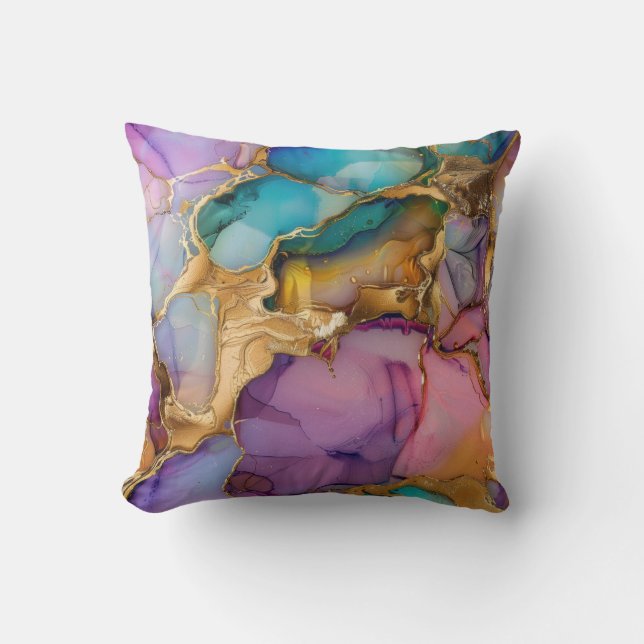 Cojín Decorativo Opal Glow - Cushion de lujo (Anverso)