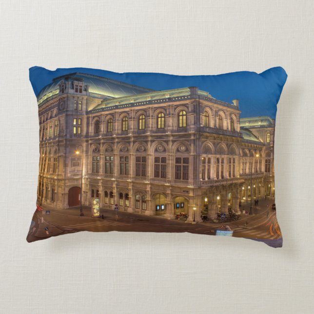 Cojín Decorativo Ópera Estatal de Viena (Reverso)