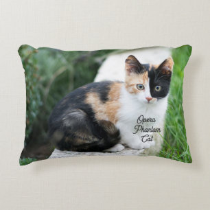 Cojín Decorativo Ópera Fantasma Cat Accent Pillow
