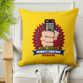 Cojín Decorativo Operador de control remoto