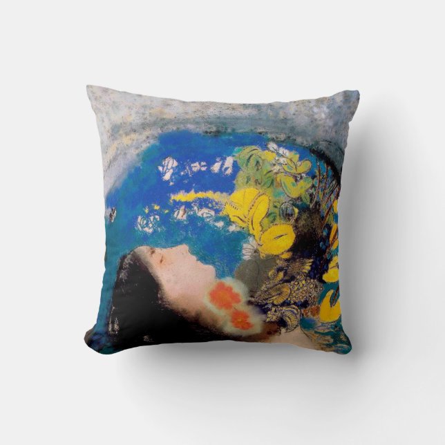 Cojín Decorativo Ophelia, Redon (Anverso)