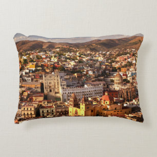 Cojín Decorativo Opinión de la ciudad desde arriba