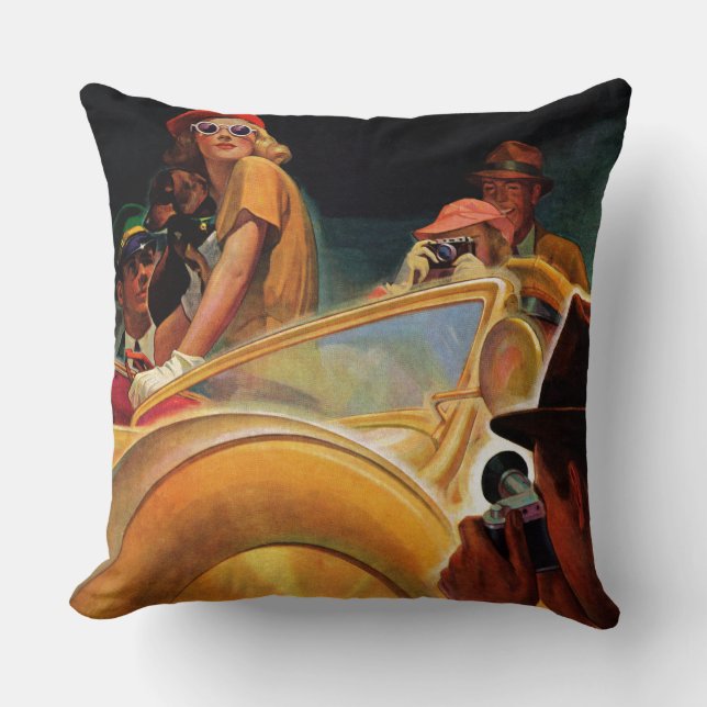 Cojín Decorativo Oportunidad de la foto (Anverso)