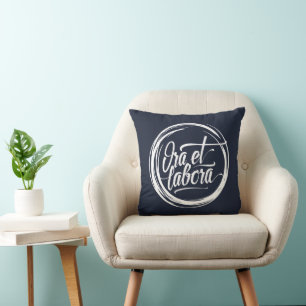Cojín Decorativo Ora et labora