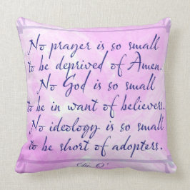 Cojín Decorativo Oración