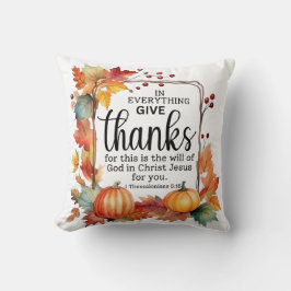Cojín Decorativo oración de acción de gracias