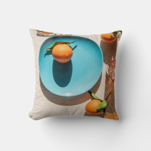 Cojín Decorativo Orange fruit on plate