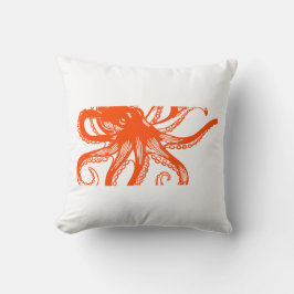 Cojín Decorativo Orange Octopus 