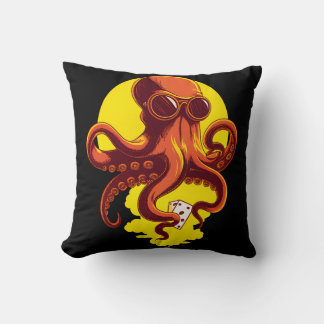 Cojín Decorativo Orange Smart Octopus