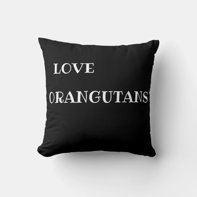 COJÍN DECORATIVO ORANGUTANOS (Anverso)