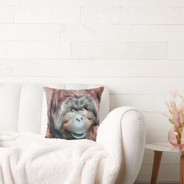 COJÍN DECORATIVO ORANGUTANOS (Sofá)