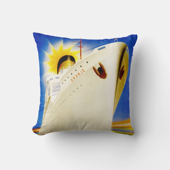 Cojín Decorativo Oranje ~ Línea Nederland (Anverso)