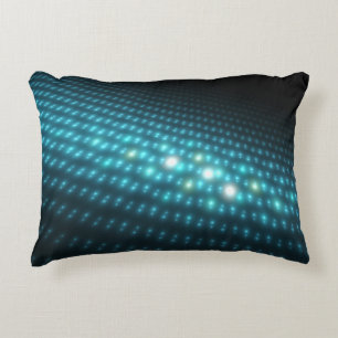 Cojín Decorativo Orbes azules 3D