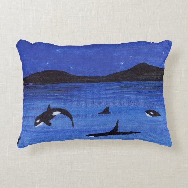 Cojín Decorativo Orca (Anverso)