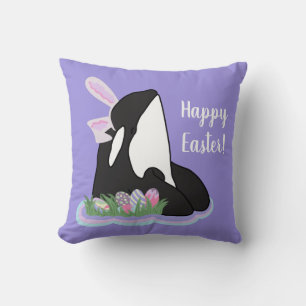 Cojín Decorativo Orca Ballena Asesina Pascua