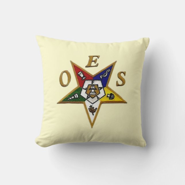 Cojín Decorativo ORDEN de la ESTRELLA DEL ESTE (Anverso)