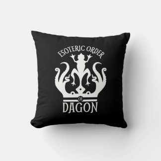Cojín Decorativo Orden Esotérica de Dagon Innsmouth Lovecraft