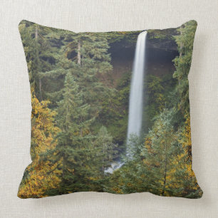 Cojín Decorativo Oregon, Parque Estatal Silver Falls, North Falls