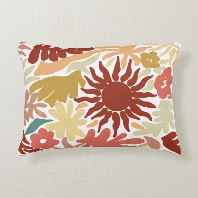 COJÍN DECORATIVO ORGANIC SUN  (Anverso)