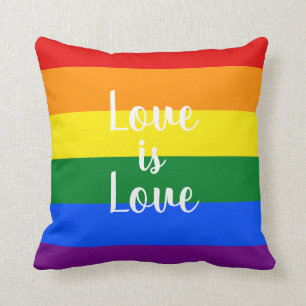 Cojín Decorativo Orgullo arcoiris -