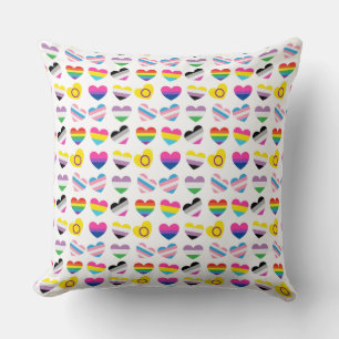 Cojín Decorativo Orgullo Corazón Pillow