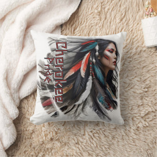 Cojín Decorativo Orgullo de Cherokee 4