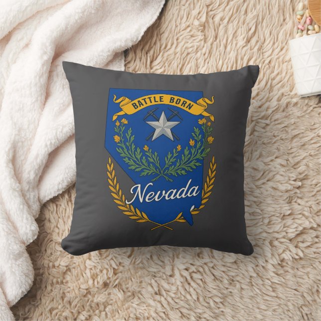 Cojín Decorativo Orgullo de Nevada (Manta)