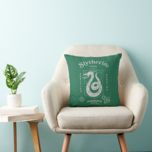 Cojín Decorativo ORGULLO DE SLYTHERIN™ Ambición Astucia Escudo