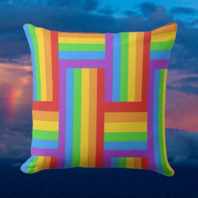 Cojín Decorativo Orgullo Entrelazado (Subido por el creador)