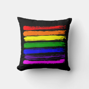 Cojín Decorativo Orgullo gay con bandera gay LGBT 2022
