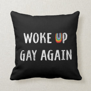 Cojín Decorativo Orgullo LGBT Arcoiris despertó a los homosexuales 