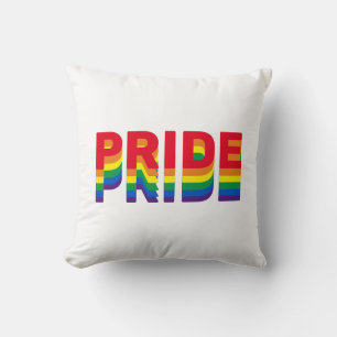 Cojín Decorativo Orgullo lgbt lgbtq queer colores retro arcoiris ga