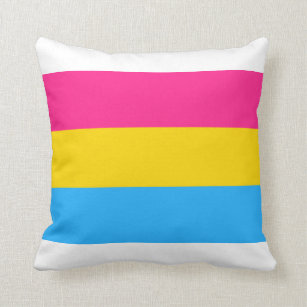 Cojín Decorativo Orgullo Pansexual (Bandera Pan)