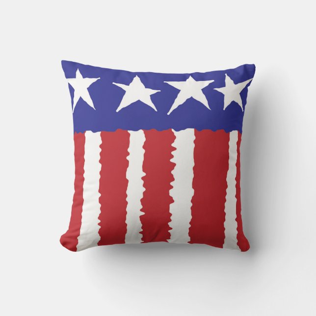 Cojín Decorativo Orgullo patriótico (Anverso)