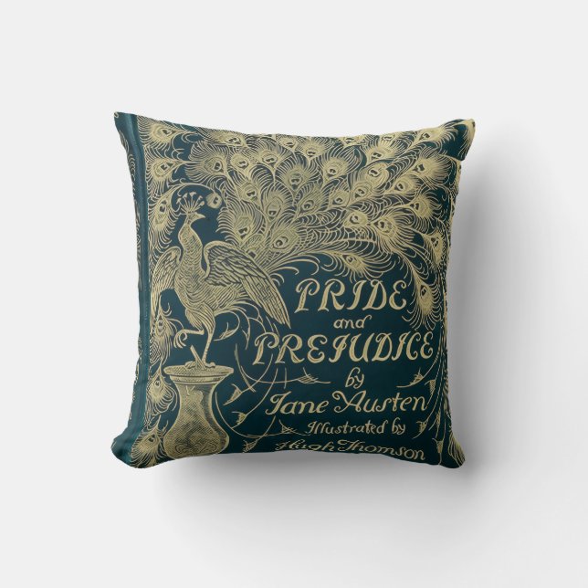 Cojín Decorativo Orgullo y Prejuicio (Anverso)