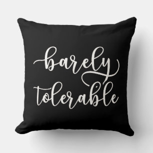 Cojín Decorativo Orgullo Y Prejuicio - Apenas Tolerable I
