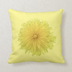 Cojín Decorativo Orgullosa flor de Dandelion.