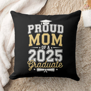 Cojín Decorativo Orgullosa Madre De Un Graduado 2025 Graduación