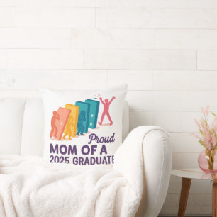 Cojín Decorativo Orgullosa Madre de una Graduada en Psicología del
