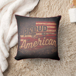 Cojín Decorativo "Orgulloso americano"
